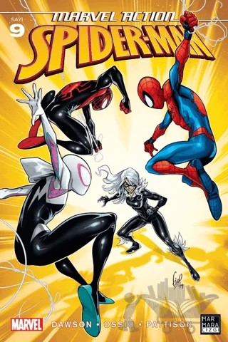 Marvel Action Spider-Man 9 – Delilah S. Dawson – Marmara Çizgi kitap kapağı