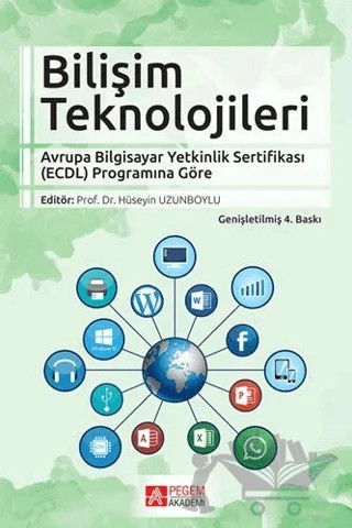 Bilişim Teknolojileri – Hüseyin Uzunboylu – Pegem Akademi Yayıncılık kitap kapağı