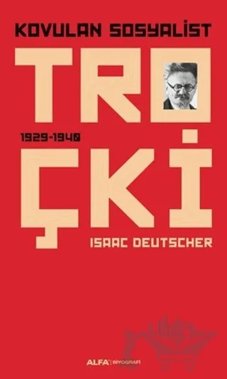 Kovulan Sosyalist Troçki – Isaac Deutscher – Alfa Yayınları kitap kapağı