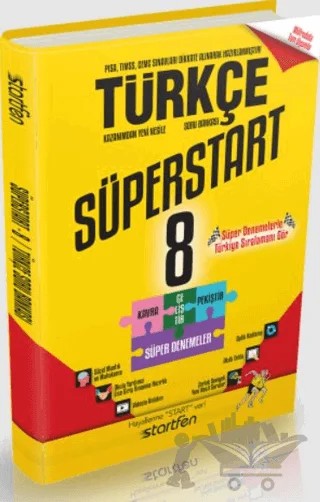 8. Sınıf Türkçe Süperstart Soru Bankası – Kolektif – Startfen Yayınları kitap kapağı