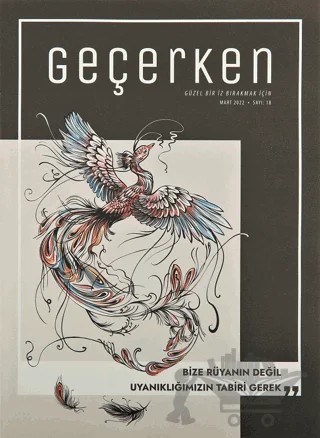 Geçerken Diyanet Gençlik Dergisi Sayı: 18 - Mart 2022 – Diyanet İşleri Başkanlığı kitap kapağı
