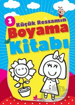 Küçük Ressamın Boyama Kitabı - 3 – Kolektif – Çınar Yayınları kitap kapağı
