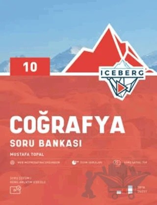 10. Sınıf Iceberg Coğrafya Soru Bankası – Mustafa Topal – Okyanus Yayınları kitap kapağı