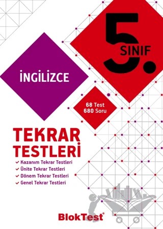 5. Sınıf İngilizce Tekrar Testleri – Kolektif – Tudem Yayınları - Bayilik kitap kapağı