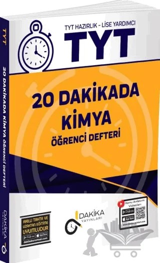 TYT Kimya Öğrenci Defteri – Kolektif – Dakika Yayınları kitap kapağı
