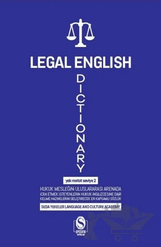 Legal English Dictionary – Seda Yekeler – Spesifik Yayınları kitap kapağı