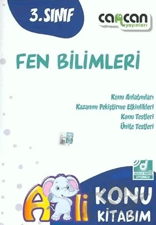 3. Sınıf Fen Bilimleri Konu Kitabım – Kolektif – Cancan Yayınları kitap kapağı