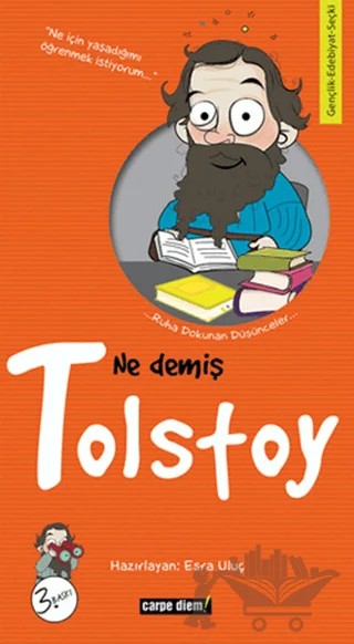 Ne Demiş Tolstoy – Esra Uluç – Carpe Diem Kitapları kitap kapağı