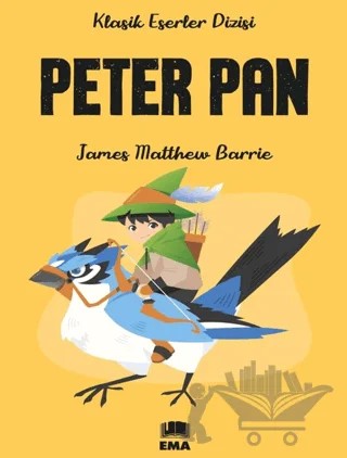 Peter Pan – James Matthew Barrie – Ema Genç kitap kapağı