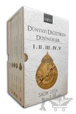 Dünyayı Değiştiren Düşünürler (5 Cilt Takım) – Sadık Usta – Kafka Kitap kitap kapağı
