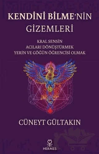 Kendini Bilme'nin Gizemleri – Cüneyt Gültakın – Hermes Yayınları kitap kapağı