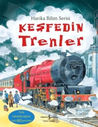 Keşfedin - Trenler – Emily Bon – İş Bankası Kültür Yayınları kitap kapağı
