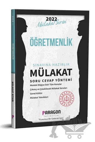 2022 Öğretmenlik Çıkmış Sorularla Mülakat Kitabı – Kolektif – Paragon Yayıncılık kitap kapağı