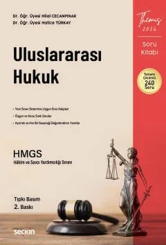 THEMIS – Uluslararası Hukuk Soru Kitabı Tıpkı Basım – Hilal Cecanpınar, Hatice Türkay – Seçkin Yayıncılık kitap kapağı
