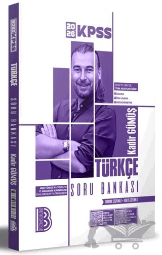 2026 KPSS Türkçe Tamamı Video Çözümlü Soru Bankası – Kadir Gümüş – Benim Hocam Yayınları kitap kapağı