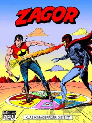 Zagor Klasik Maceralar Dizisi Cilt: 71 – Tiziano Sclavi – Lal Kitap kitap kapağı