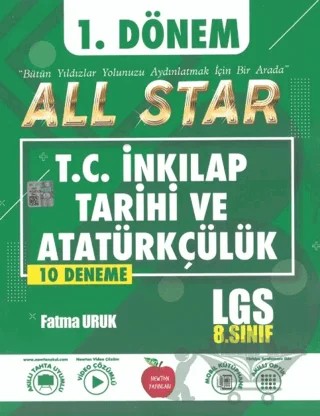 LGS İnkılap Tarihi 1. Dönem 10 Deneme Sınavı – Kolektif – Newton Yayınları kitap kapağı