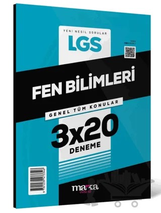 2025 LGS Genel Tüm Konular Fen Bilimleri 3 Deneme – Kolektif – Marka Yayınları kitap kapağı