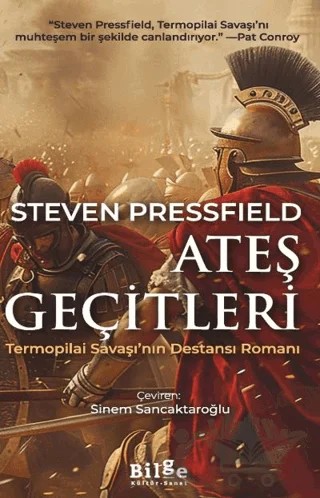 Ateş Geçitleri – Steven Pressfield – Bilge Kültür Sanat kitap kapağı