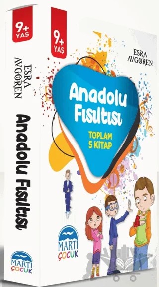Anadolu Fısıtlısı (5 Kitap Takım) – Esra Aygören – Martı Çocuk Yayınları kitap kapağı