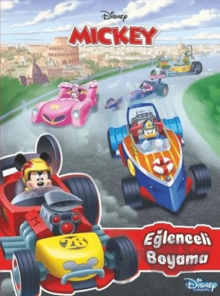 Eğlenceli Boyama - Disney Mickey – Kolektif – Doğan Çocuk kitap kapağı