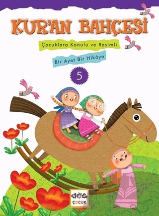 Kur'an Bahçesi 5 – Rıza Şemseddin – Nar Çocuk kitap kapağı