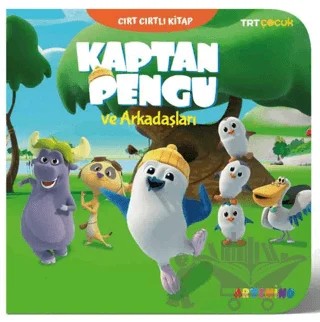 Kaptan Pengu – TRT Çocuk Cırt Cırtlı Kitap – Kolektif – Artenino Yayıncılık kitap kapağı