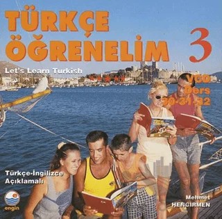 Türkçe Öğrenelim 3 - Let's Learn Turkish VCD (6 Adet) – Mehmet Hengirmen – Engin Yayınevi kitap kapağı