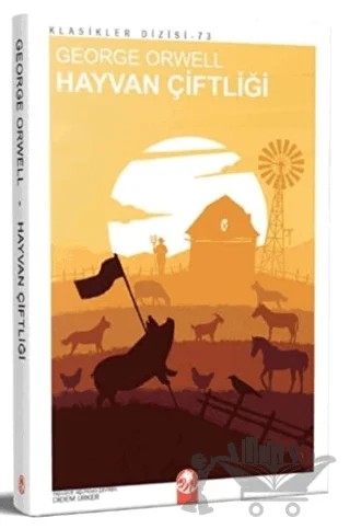 Hayvan Çiftliği – George Orwell – Odysseus Yayınları kitap kapağı