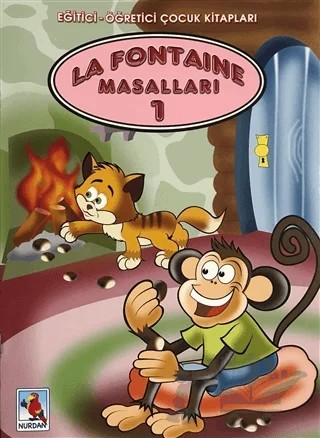 La Fontaine Masalları 1-2-3-4-5 (25 Adet) – Kolektif – Nurdan Yayınları kitap kapağı