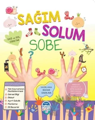 Sağım Solum Sobe – Bahar Sarıkaya – Martı Çocuk Yayınları kitap kapağı