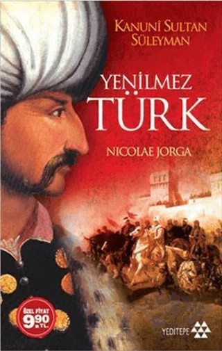 Yenilmez Türk – Nicolae Jorga – Yeditepe Yayınevi kitap kapağı