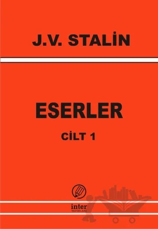 J. V. Stalin Eserler Cilt 1 – Josef V. Stalin – İnter Yayınları kitap kapağı