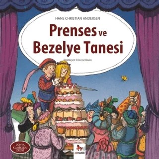 Prenses ve Bezelye Tanesi – Hans Chrıstıan Andersen – Almidilli kitap kapağı