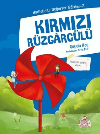Kırmızı Rüzgargülü – Şeyda Koç – Nesil Çocuk Yayınları kitap kapağı