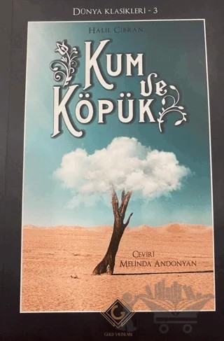 Kum Köpük – Halil Cibran – Gold Yayınları kitap kapağı