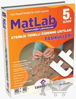 5. Sınıf Matematiklab Etkinlik Fasikülleri – Serdar Akmeşe – Talentteam Yayıncılık kitap kapağı