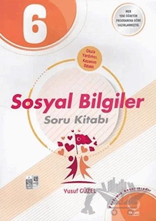 6. Sınıf Sosyal Bilgiler Soru Kitabı – Yusuf Güzel – Palme Yayınları kitap kapağı