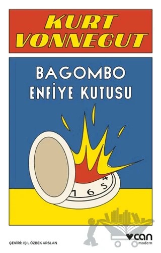 Bagombo Enfiye Kutusu – Kurt Vonnegut – Can Yayınları kitap kapağı