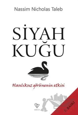 Siyah Kuğu – Nassim Nicholas Taleb – Varlık Yayınları kitap kapağı