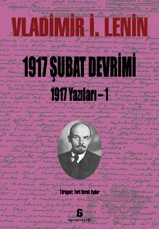 1917 Şubat Devrimi 1917 Yazılar - 1 – Vladimir Ilyiç Lenin – Agora Kitaplığı kitap kapağı
