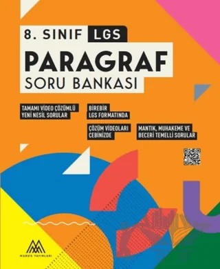 8. Sınıf LGS Paragraf Soru Bankası – Kolektif – Marsis Yayınları kitap kapağı