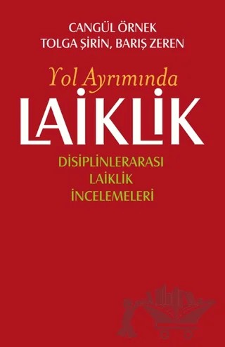 Laiklik - Yol Ayrımında – Cangül Örnek, Tolga Şirin, Barış Zeren – Tekin Yayınevi kitap kapağı