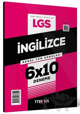 2025 LGS Genel Tüm Konular İngilizce 6 Deneme – Kolektif – Marka Yayınları kitap kapağı