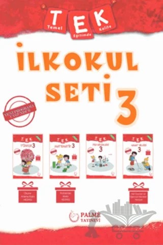 3. Sınıf Tek İlkokul Seti – Kolektif – Palme Yayınları kitap kapağı