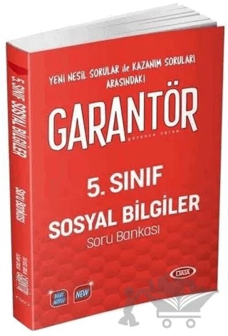 5. Sınıf Garantör Sosyal Bilgiler Soru Bankası – Kolektif – Data Yayınları kitap kapağı