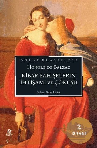 Kibar Fahişelerin İhtişamı ve Çöküşü – Honore de Balzac – Oğlak Yayıncılık kitap kapağı