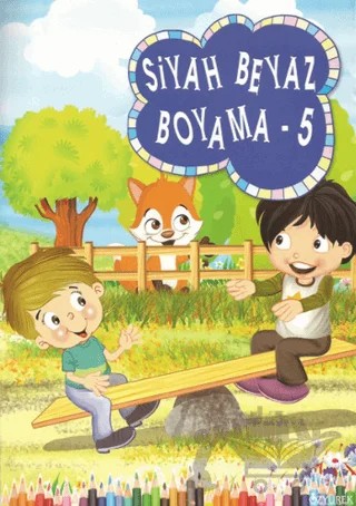 Siyah Beyaz Boyama 5 – Kolektif – Özyürek Yayınları kitap kapağı
