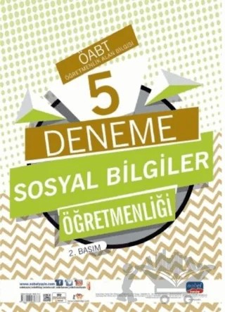 ÖABT Sosyal Bilgiler Öğretmenliği Öğretmenlik Alan Bilgisi 5 Deneme – Kolektif – Nobel Sınav Yayınları kitap kapağı