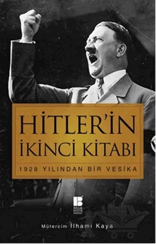 Hitler’in İkinci Kitabı – Adolf Hitler – Bilge Kültür Sanat kitap kapağı